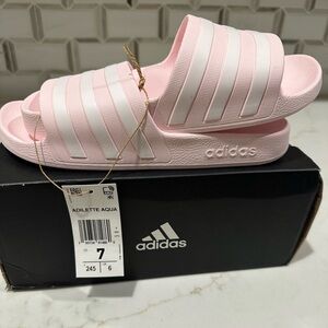 Adidas Adilette Aqua Slides Size 7